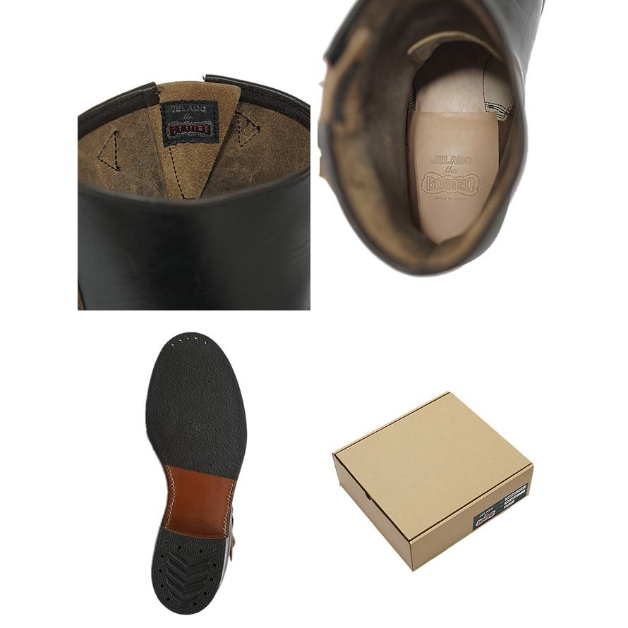 ジェラード　JELADO　JB94901　エンジニアブーツ　Enginner Boots　Horsebutt Black　茶芯　JELADO the BOOTED　ワークブーツ   アメカジ | JELADO | 03
