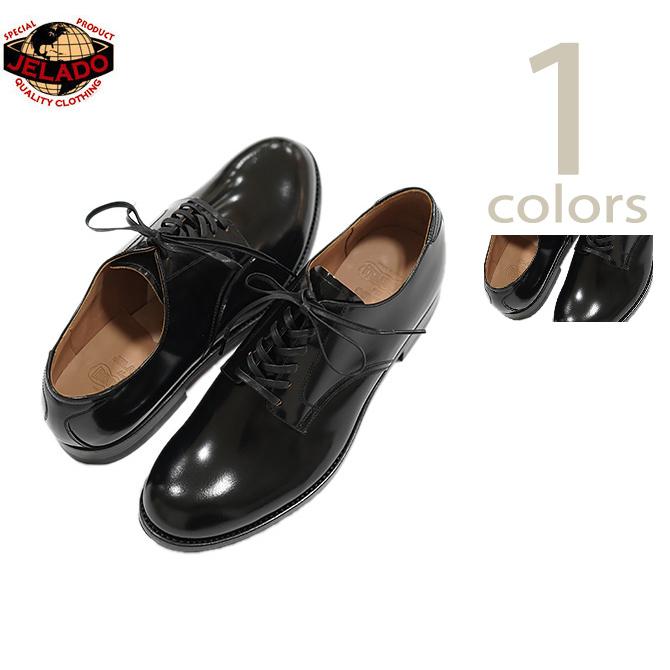 ジェラード　JELADO　JB94902　サービスシューズ　[ U.S.N 41 Service Shoes ]　Kip Leather Black　茶芯　JELADO the BOOTED　ワークブーツ   アメカジ | JELADO