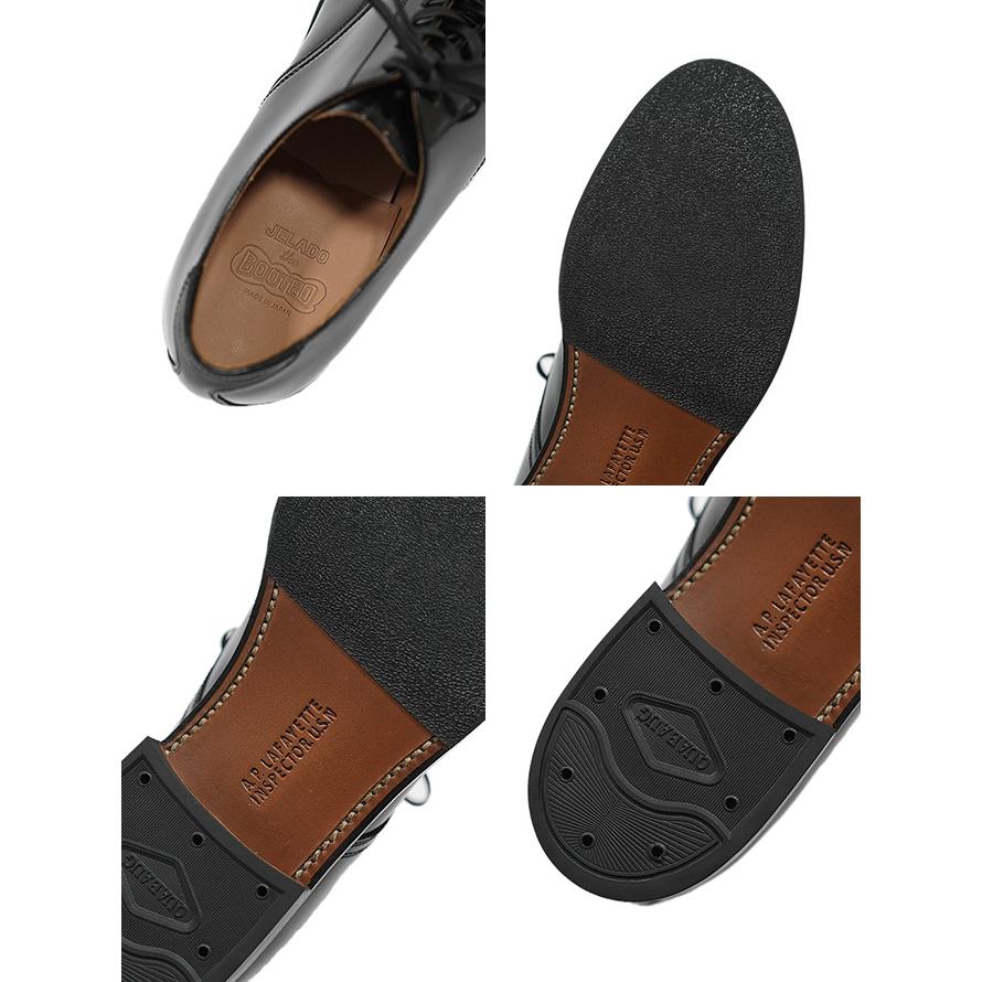ジェラード　JELADO　JB94902　サービスシューズ　[ U.S.N 41 Service Shoes ]　Kip Leather Black　茶芯　JELADO the BOOTED　ワークブーツ   アメカジ | JELADO | 03