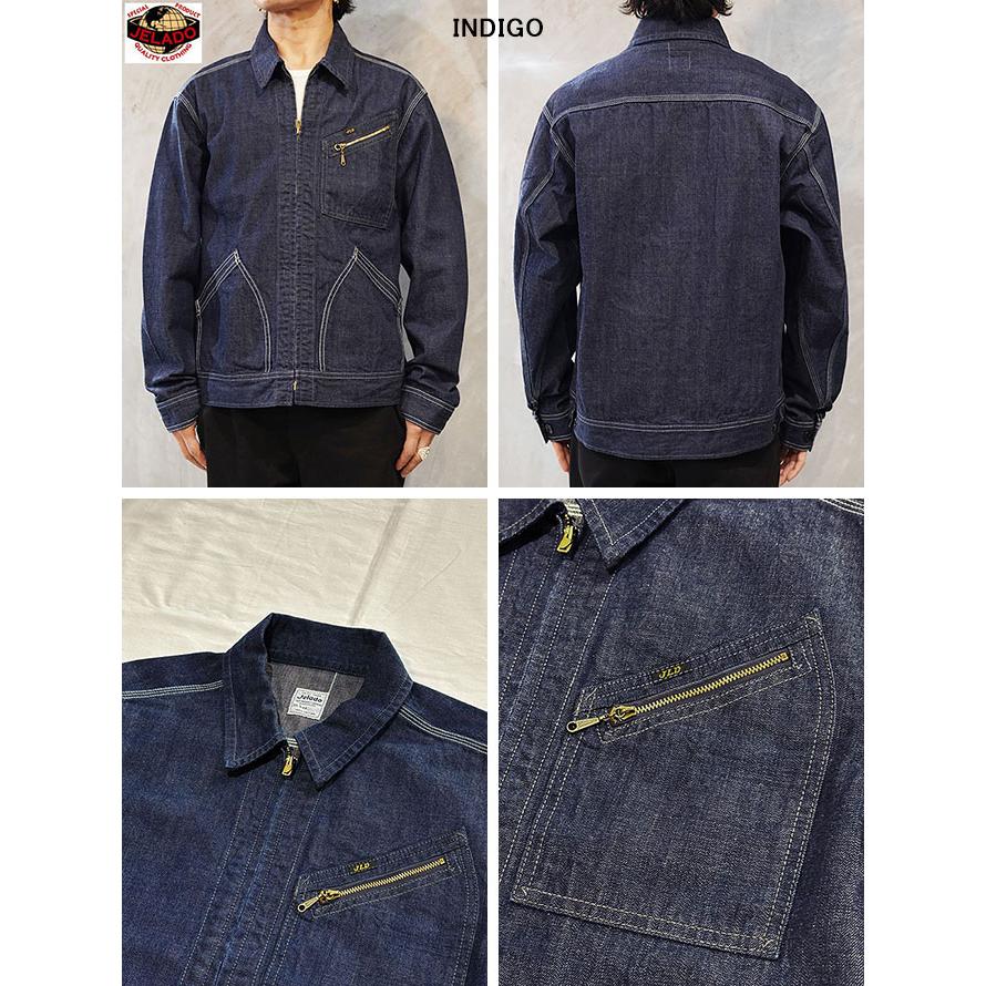 ジェラード　JELADO　JP94491b　491-B Work Blouson [ LASTRESORT DENIM ]　デニムジャケット　ワークジャケット　アメカジ　メンズ | JELADO | 01