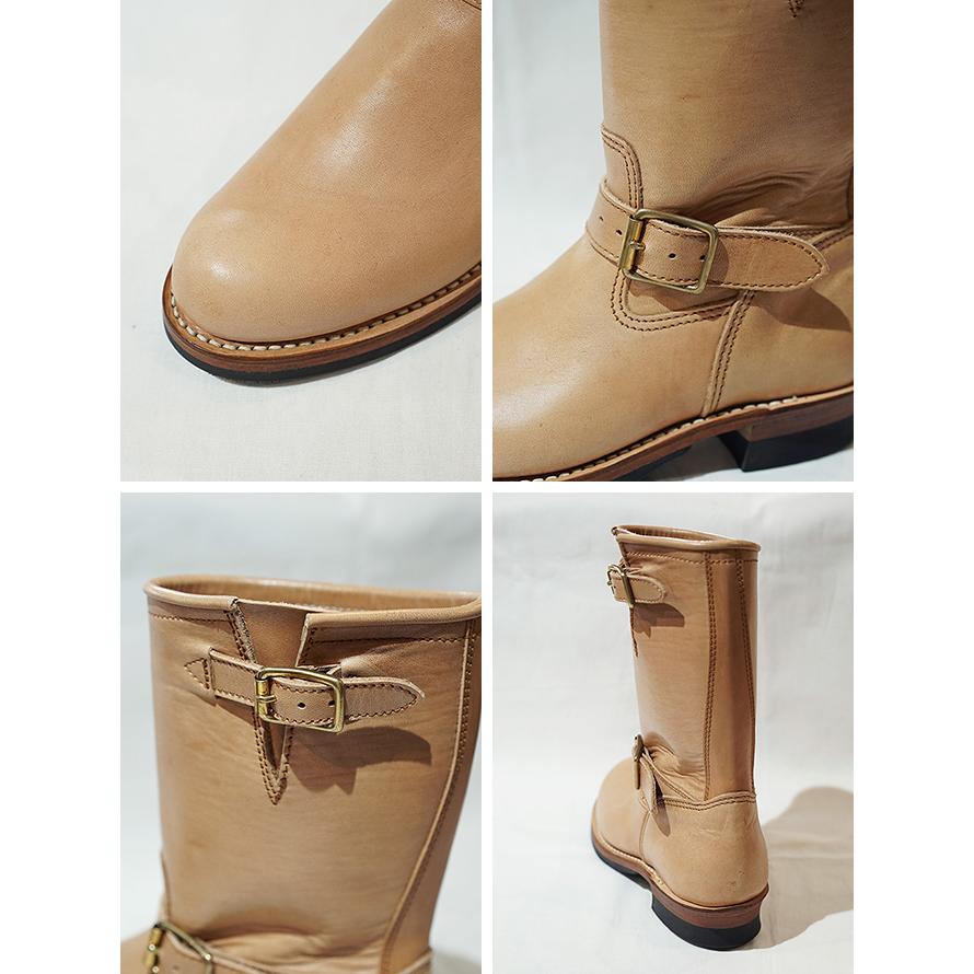 ワイツーレザー　Y'2 LEATHER　KB-01　柿渋エンジニアブーツ　[ KAKISHIBU HORSE ENGINNER BOOTS ] [ KAKISHIBU DYED HORSE（馬革） ] 日本製 |  | 02