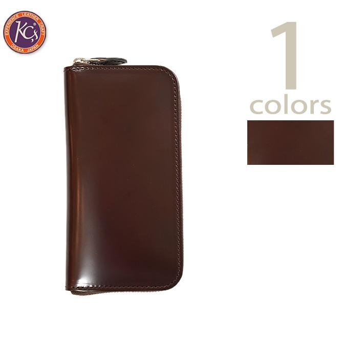 KC'S（ケーシーズ） 　KIW040B　ウォレット ラウンドジップ3　 CORDOVAN（ウマ革）   アメカジ   メンズ   財布・サイフ | 