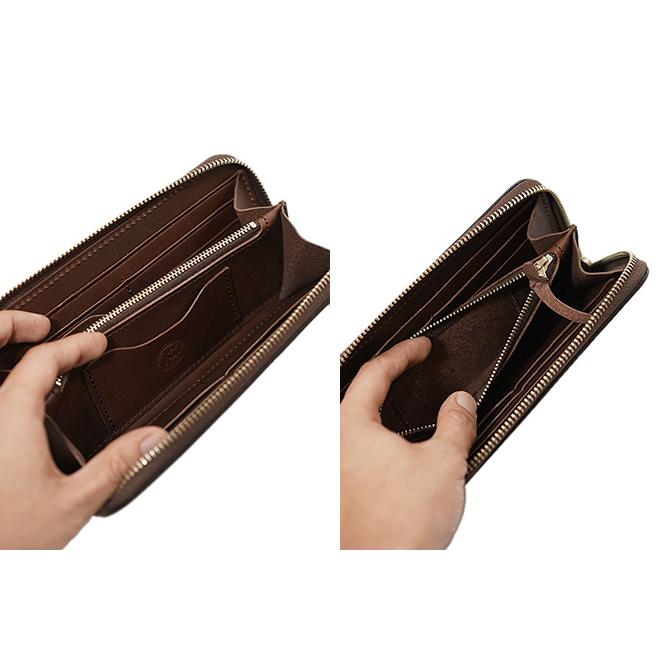 KC'S（ケーシーズ） 　KIW040B　ウォレット ラウンドジップ3　 CORDOVAN（ウマ革）   アメカジ   メンズ   財布・サイフ |  | 02