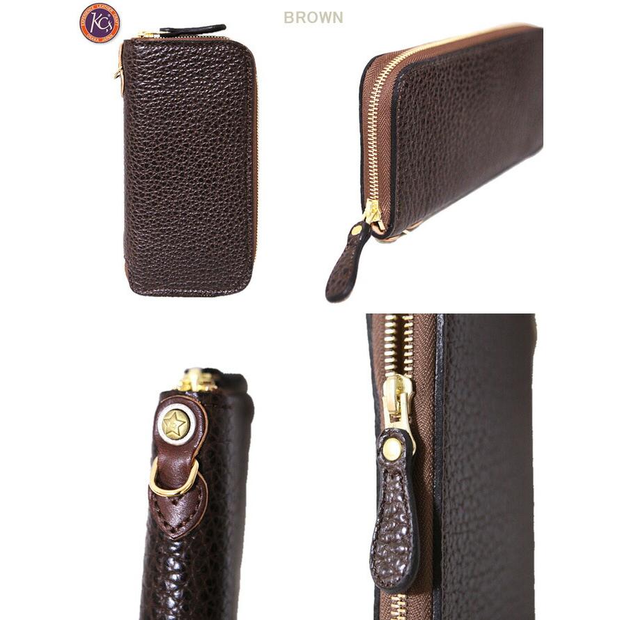 KC'S（ケーシーズ） 　KMB034　ウォレット　ラウンドジップ2　 AMERICAN BISON（アメリカンバイソン革） 　 アメカジ   メンズ   財布・サイフ |  | 02