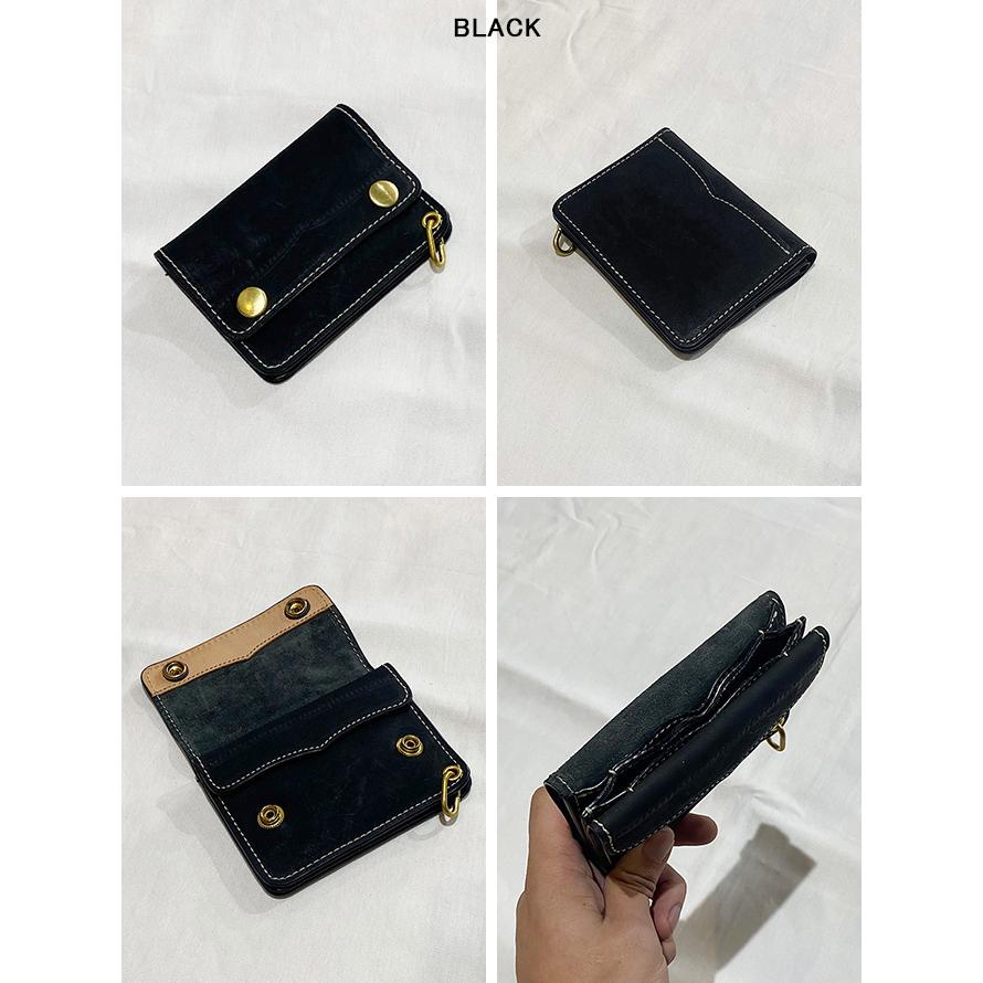 ケーシーズ　KC'S　KWH02　トラッカーウォレット　 [ Trucker Wallet Short ] [ Wash Horse Leather ]   アメカジ   メンズ   財布・サイフ |  | 01