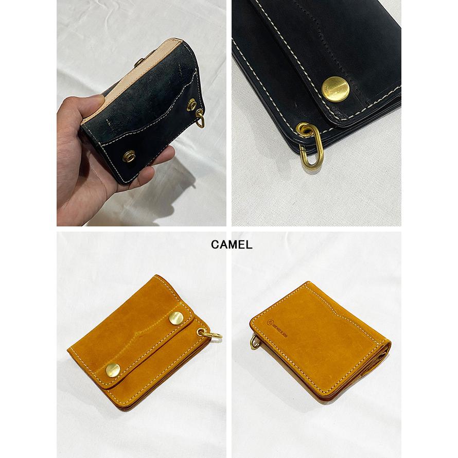 ケーシーズ　KC'S　KWH02　トラッカーウォレット　 [ Trucker Wallet Short ] [ Wash Horse Leather ]   アメカジ   メンズ   財布・サイフ |  | 02