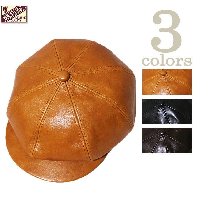 Y'2 LEATHER（ワイツーレザー）  アニリンホースキャスケット  馬革    LC-04    レザーキャスケット   帽子   アメカジ   メンズ | 