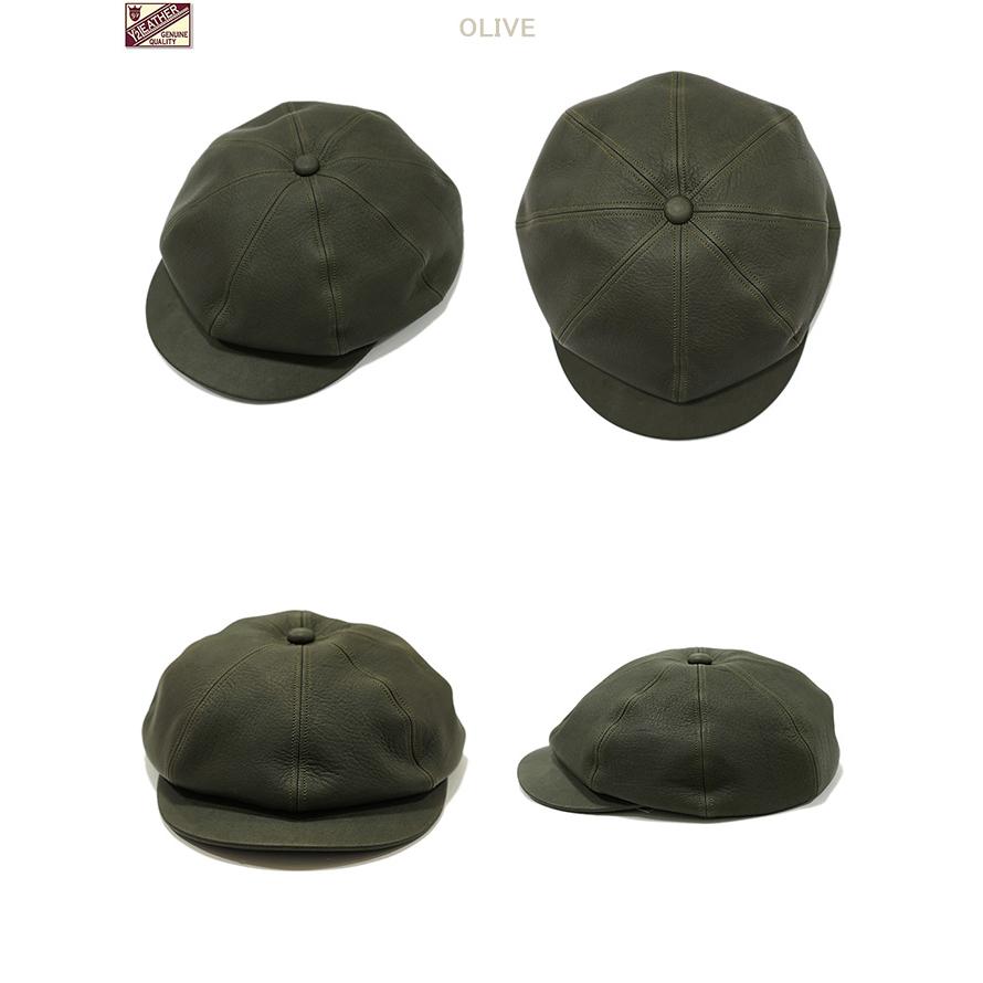 Y'2 LEATHER（ワイツーレザー） LC-04 ディアスキンキャスケット 鹿革