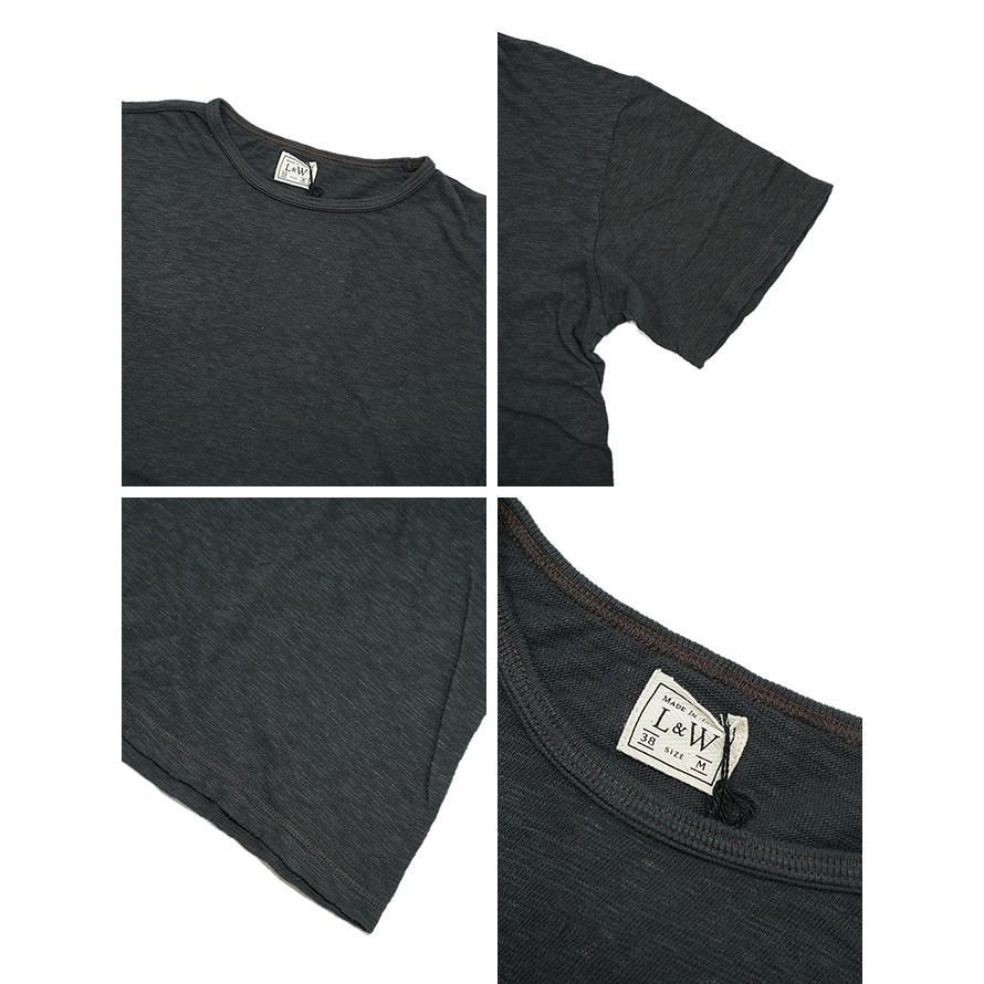 ループアンドウエフト　Loop & Weft　LRC1113　スーパースラブ杢天竺クルー [ SUPER SLUB TUBE KNIT CREWNECK ]　アメカジ　メンズ |  | 03
