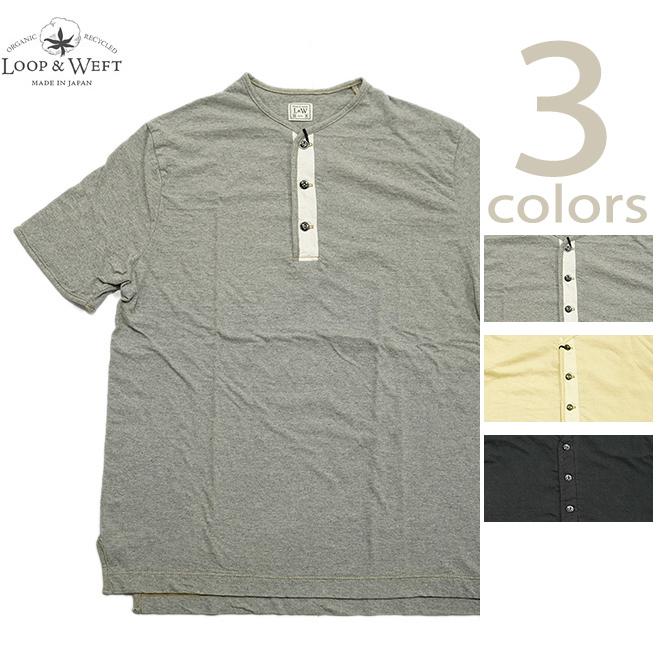 ループアンドウエフト　Loop & Weft　LRH1040　スーピマコットンヘンリー [ SUPIMA COTTON EDGE PIPING CLASSIC HENLEY ]　アメカジ　メンズ | 