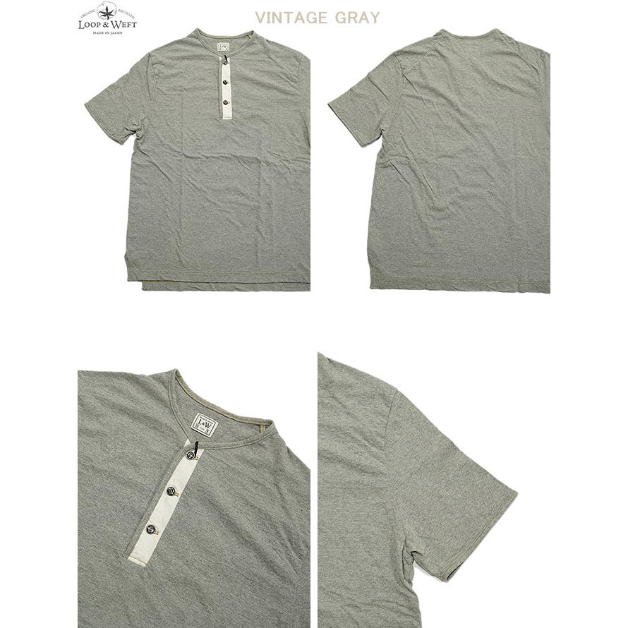 ループアンドウエフト　Loop & Weft　LRH1040　スーピマコットンヘンリー [ SUPIMA COTTON EDGE PIPING CLASSIC HENLEY ]　アメカジ　メンズ |  | 01