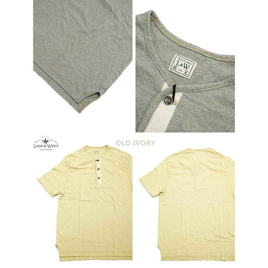 ループアンドウエフト　Loop & Weft　LRH1040　スーピマコットンヘンリー [ SUPIMA COTTON EDGE PIPING CLASSIC HENLEY ]　アメカジ　メンズ |  | 02