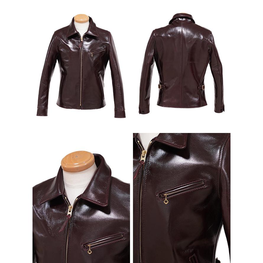 ワイツーレザー　Y'2 LEATHER　LSR-42　アニリンステアシングルライダース [ Aniline Steer Single Riders ( 牛革 ) ]　アメカジ　革ジャン　レザージャケット |  | 05