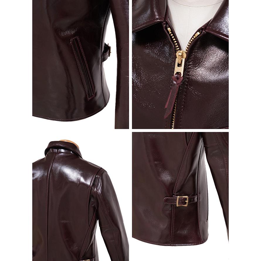 ワイツーレザー　Y'2 LEATHER　LSR-42　アニリンステアシングルライダース [ Aniline Steer Single Riders ( 牛革 ) ]　アメカジ　革ジャン　レザージャケット |  | 06