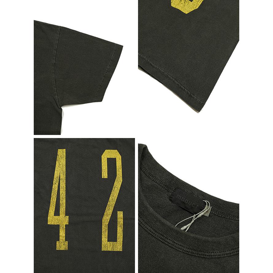 モダクト　MODUCT　MO77704　PIGMENT DYED T-SHIRT　[ UNLUCKY NUMBER ]　プリントTシャツ　アメカジ　メンズ　Made In USA | 東洋エンタープライズ | 04
