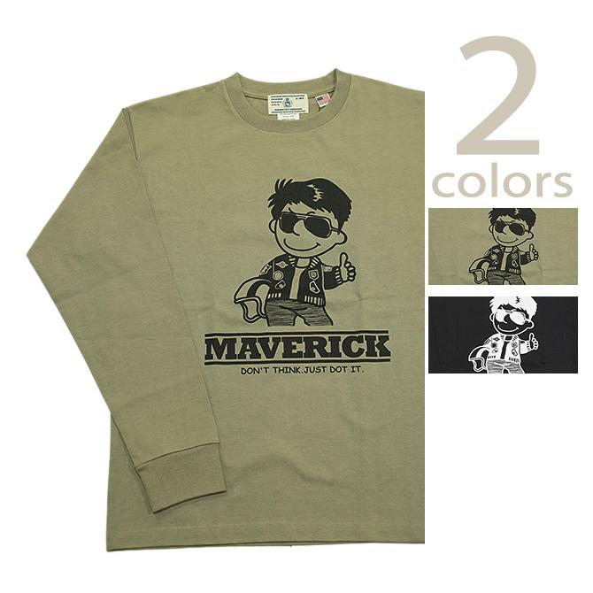 オマージュ　Homage　OLT1　オマージュTシャツ　Homage Long Sleeve T-Shirts　[ MAVERICK ]　Tシャツ　アメカジ　メンズ | HOMAGE