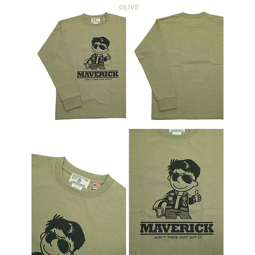 オマージュ　Homage　OLT1　オマージュTシャツ　Homage Long Sleeve T-Shirts　[ MAVERICK ]　Tシャツ　アメカジ　メンズ | HOMAGE | 01