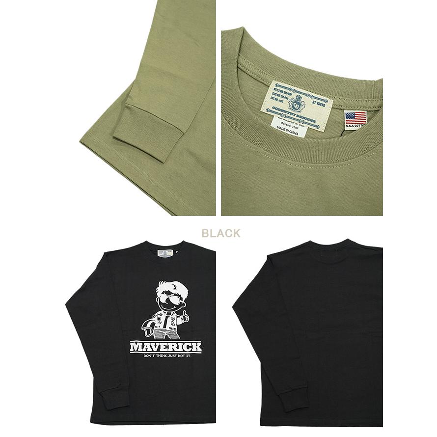 オマージュ　Homage　OLT1　オマージュTシャツ　Homage Long Sleeve T-Shirts　[ MAVERICK ]　Tシャツ　アメカジ　メンズ | HOMAGE | 02