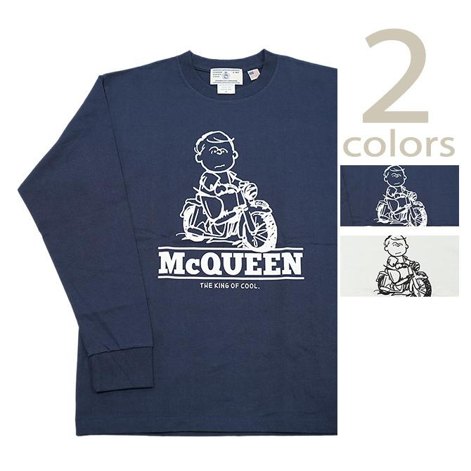オマージュ　Homage　OLT2　オマージュTシャツ　Homage Long Sleeve T-Shirts　[ McQUEEN ]　Tシャツ　アメカジ　メンズ | HOMAGE