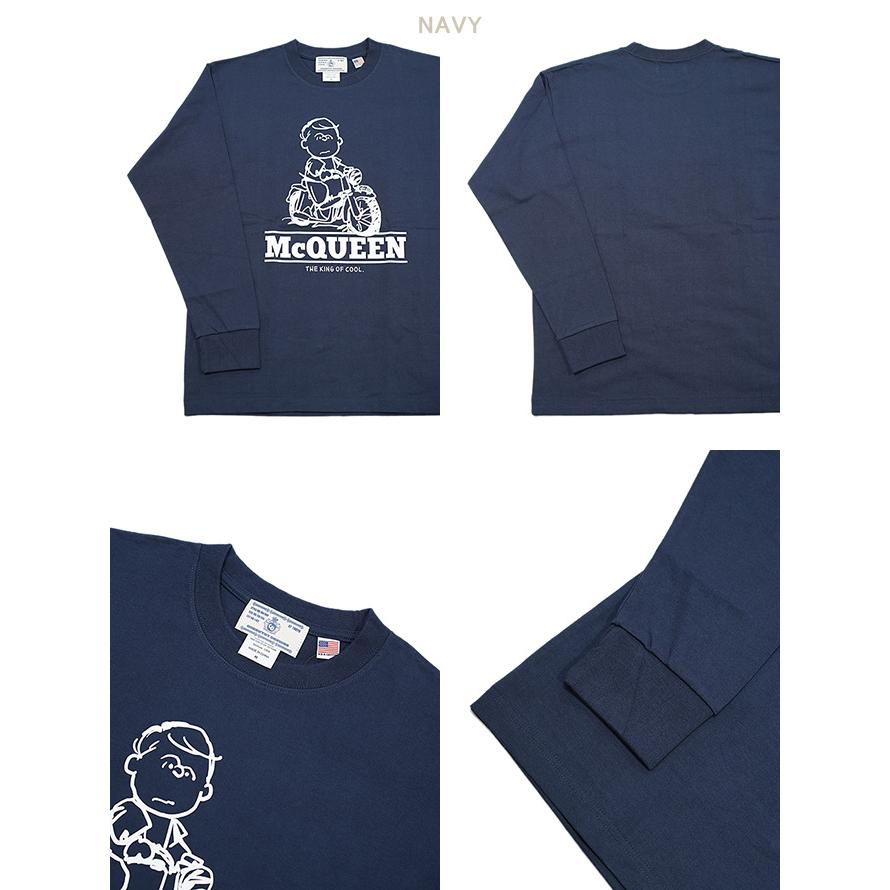 オマージュ　Homage　OLT2　オマージュTシャツ　Homage Long Sleeve T-Shirts　[ McQUEEN ]　Tシャツ　アメカジ　メンズ | HOMAGE | 01