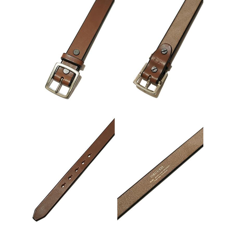 ORGUEIL（オルゲイユ）  OR-7268 ベンズレザーベルト　 Benz Leather Belt   ベルト   アメカジ   メンズ | ORGUEIL | 03