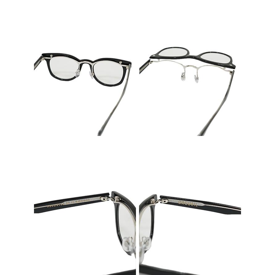 オルゲイユ　ORGUEIL　OR-7358B　Flip-Up Glasses　[ BOSTON GLASSES ]　[ BLACK ]　眼鏡　アメカジ　メンズ | ORGUEIL | 04
