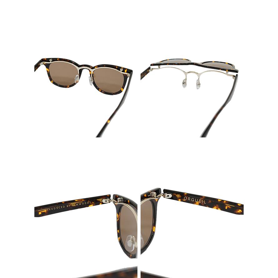 オルゲイユ　ORGUEIL　OR-7358D　Flip-Up Glasses　[ BOSTON GLASSES ]　[ DEMI ]　眼鏡　アメカジ　メンズ | ORGUEIL | 02