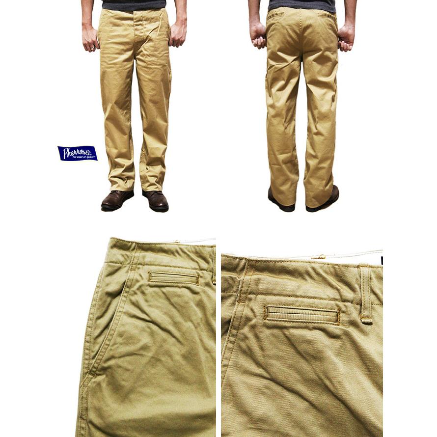 Pherrow's（フェローズ） 　P41M　チノパン　 M-41 アーミートラウザーズ 　 ワークパンツ   アメカジ   メンズ | Pherrow's | 01
