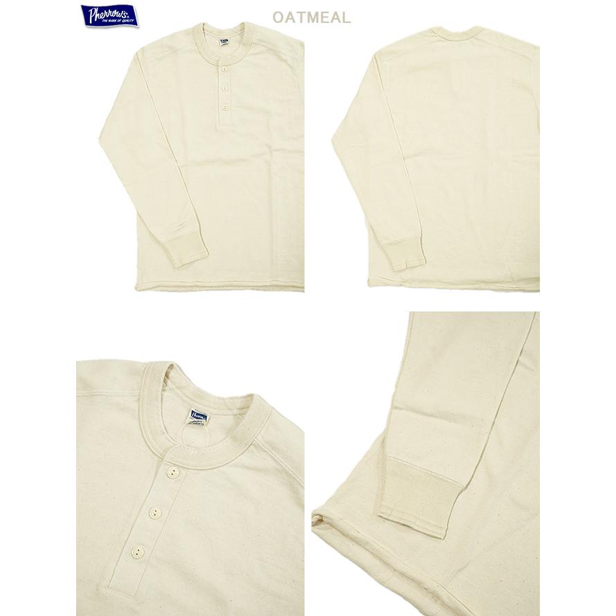 Pherrow's（フェローズ）  PCT2 度詰め天竺ヘンリーネック長袖Tシャツ   長袖Tシャツ   カットソー   アメカジ   メンズ | Pherrow's | 02