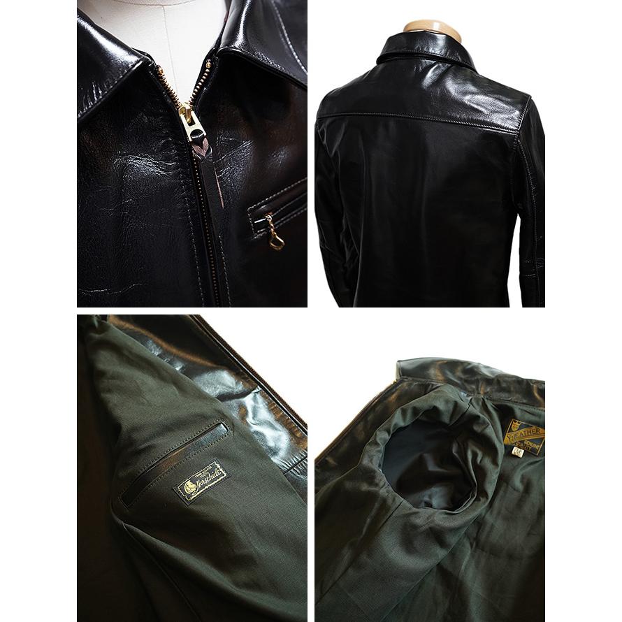Y'2 LEATHER（ワイツーレザー） 　PR-65　ホースハイドライダースジャケット  Vintage Horse Light   馬革    日本製   アメカジ   メンズ… |  | 03