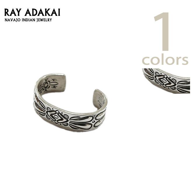 Ray Adakai  レイアダカイ　DBL Stamp Brac バングル Ray Adakai レイアダカイ DBL Stamp Brac バングル