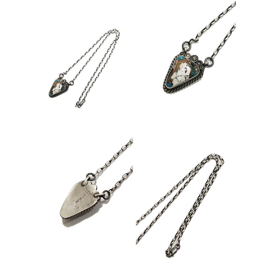 Robert Shakey ターコイズシルバーバックルインディアンジュエリー