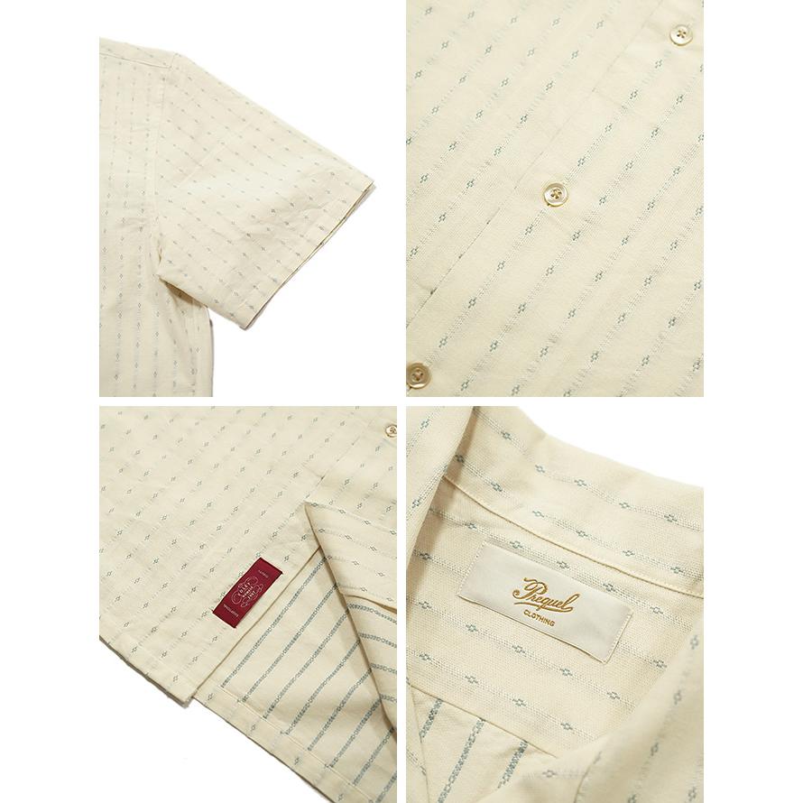 プリクエル　PREQUEL　S1012　クラシックオープンカラーシャツ　[ Classic Open Collar Shirt ]　半袖シャツ　アメカジ　メンズ | ORGUEIL | 02