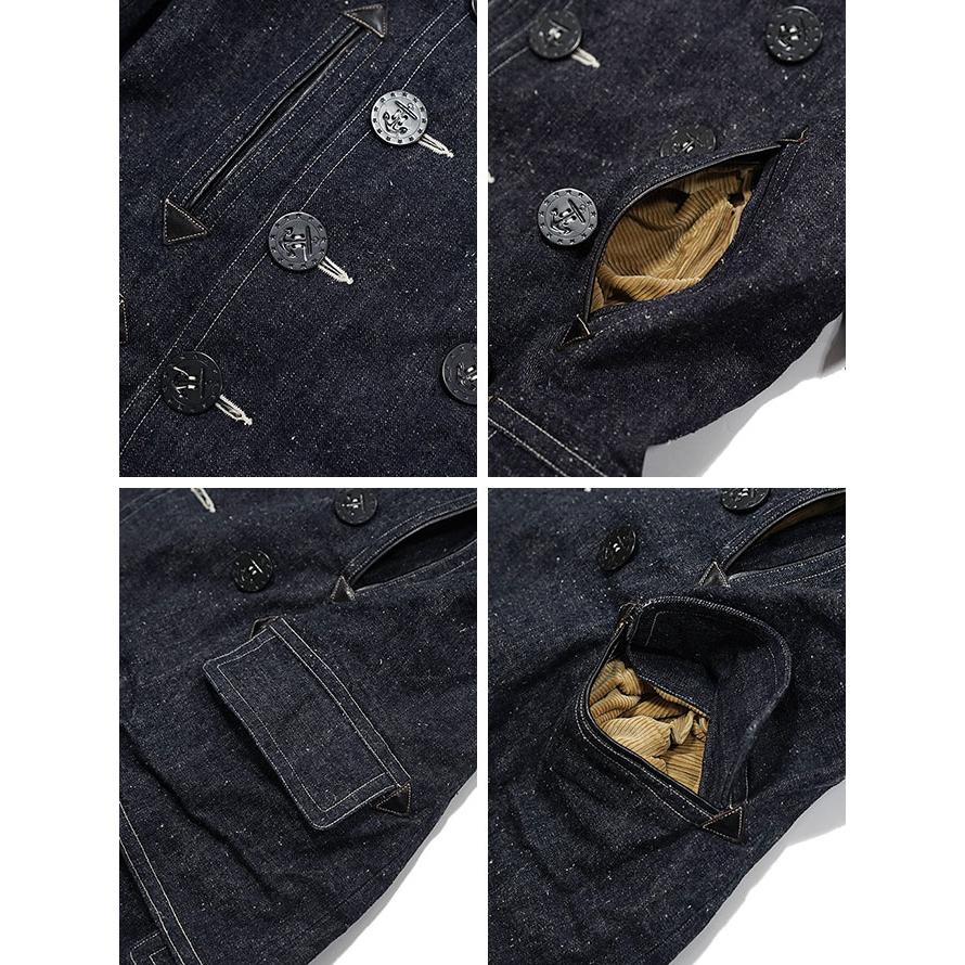 ミスターフリーダム x シュガーケン　Mister Freedom x SUGAR CANE　Mister Freedom　SC15425　14oz.砂糖黍デニムPコート  SURVIVAL SCHOOL   SC FIBER DENIM … | SUGAR CANE | 02