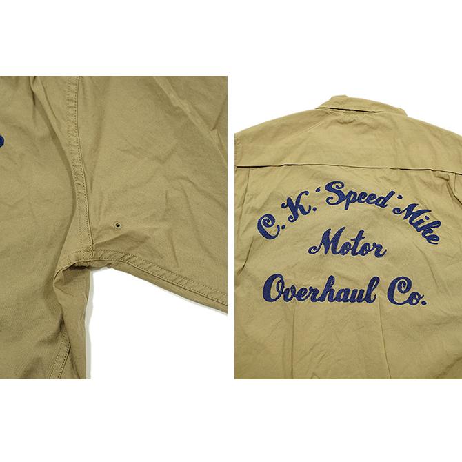 シュガーケーン　SUGAR CANE　SC15617　コットンスポーツジャケット [ COTTON SPORTS JACKET ] [ W/EMB'D ]　ワークジャケット　アメカジ 　メンズ | SUGAR CANE | 03