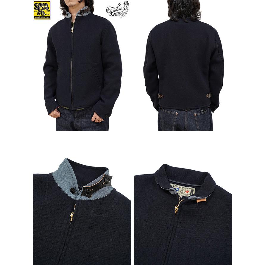 SUGAR CANE Mister Freedom x CANE SC15637 ウールスポーツ