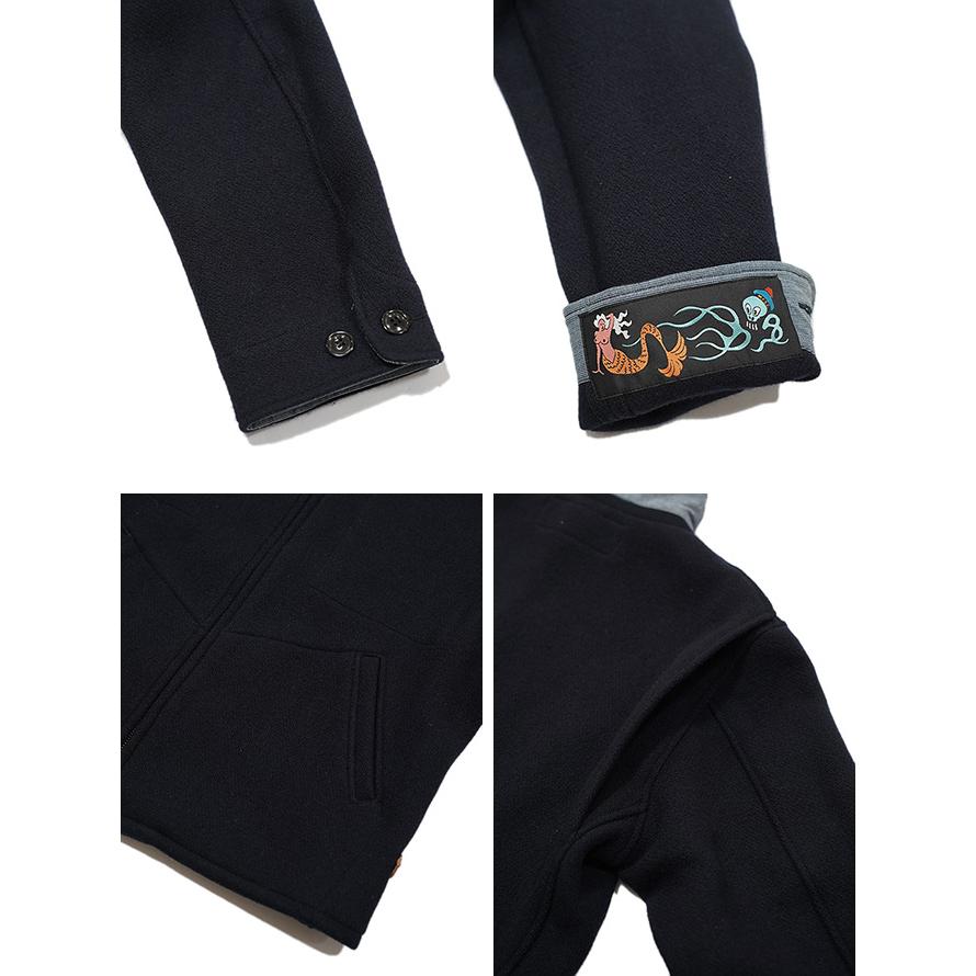 Mister Freedom x SUGAR CANE　SC15637　ウールスポーツジャケット　[ 26oz. WOOL MELTON "BARRACUDA" SUB JACKET ] [ SUBMARINER ] [ MFSC ] | SUGAR CANE | 02
