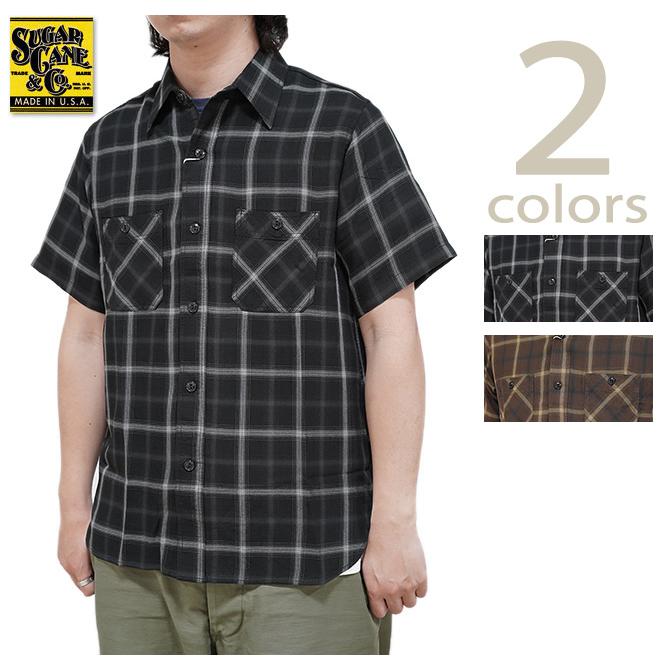 SUGAR CANE CANE（シュガーケン） SC39116 レーヨンオンブレーチェック