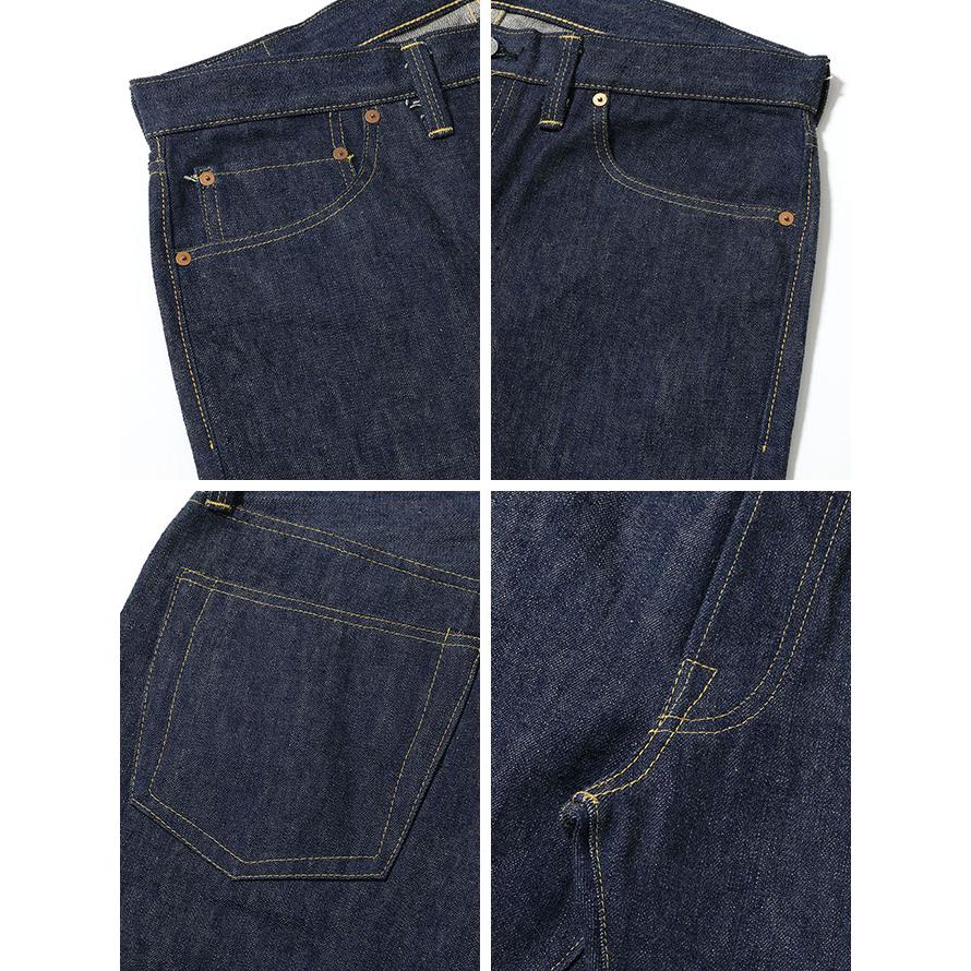 シュガーケン　SUGAR CANE Super “Denim” Collectibles　SC49001　14oz. BLUE DENIM WAIST OVERALLS [ 1945 MODEL] [ #01 ] | SUGAR CANE | 03