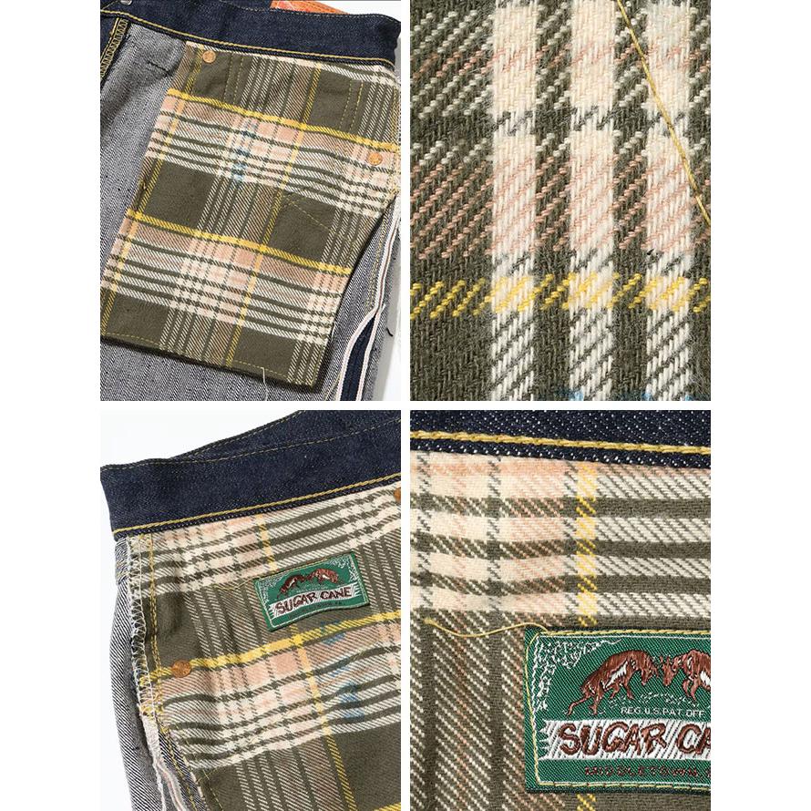 シュガーケン　SUGAR CANE Super “Denim” Collectibles　SC49050　13.5oz. DENIM WAIST OVERALLS [ 1942 SPECIAL ] [ #50 ] | SUGAR CANE | 03