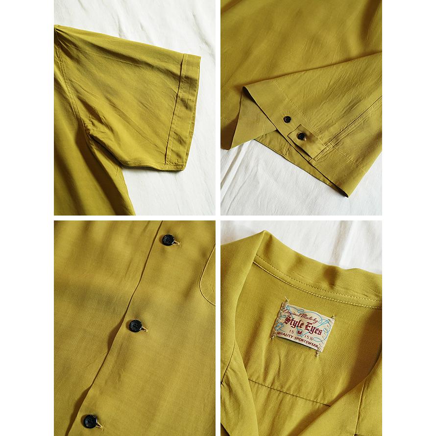 スタイルアイズ　STYLE EYES　SE39661　レーヨンボーリングシャツ [ RAYON BOWLING SHIRT ] [ Marshall ]　ボーリングシャツ　アメカジ　メンズ | STYLE EYES | 06