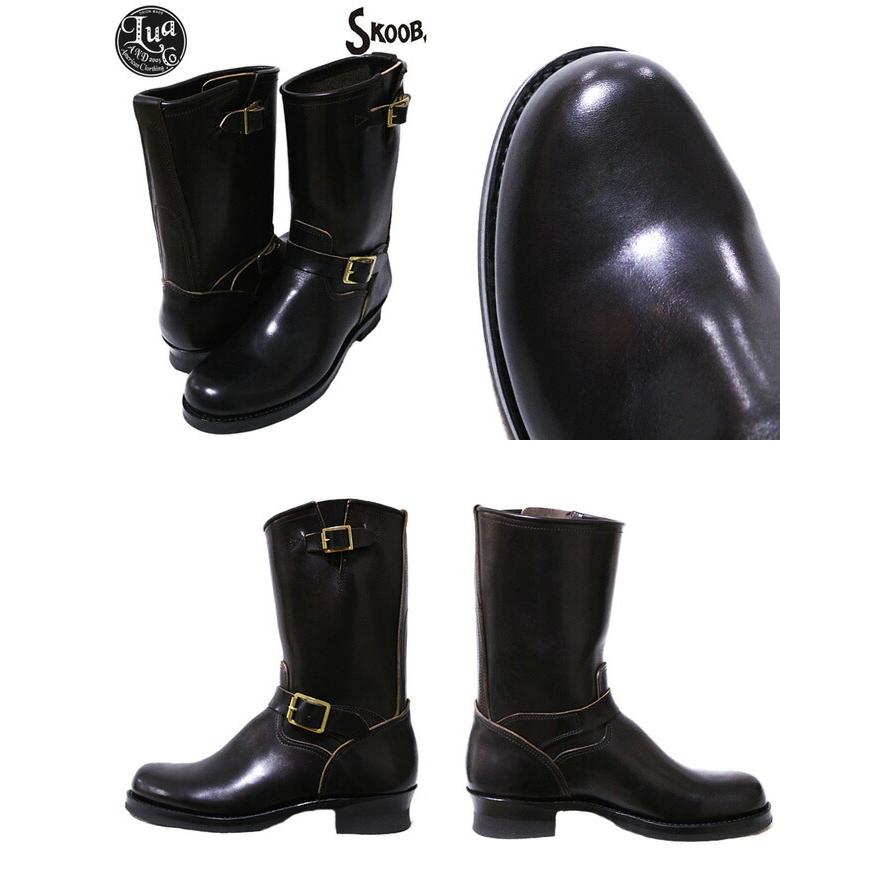 SKOOB, （スクーブ） 　SKB-009　Lua別注ホースバットエンジニアブーツ　 WANDER 　 HORSE BUTT 　 ワークブーツ   アメカジ   メンズ |  | 01
