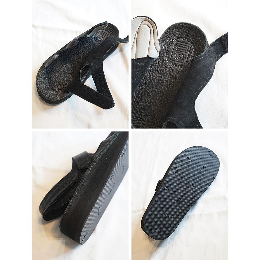 ザ・サンダルマン　THE SANDALMAN　レザーサンダル [ BULLHIDE ] [ BLACK ] [STRAP SANDAL]　アメカジ   メンズ | THE SANDALMAN | 02