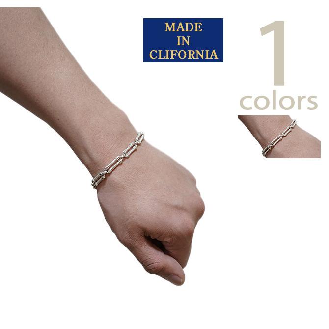 MADE IN CLIFORNIA（メイドインカリフォルニア） 　SS-1 T-BAR CHAIN BRACELET  Vun Nuy   SILVER   Made In USA   チェーンブレスレット | 