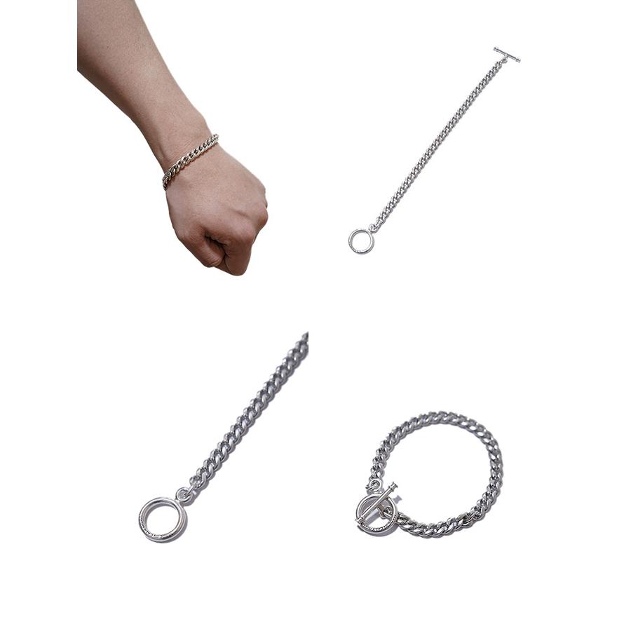 MADE IN CLIFORNIA（メイドインカリフォルニア） 　SS-12 T-BAR CHAIN BRACELET  SILVER   Made In USA   チェーンブレスレット |  | 01