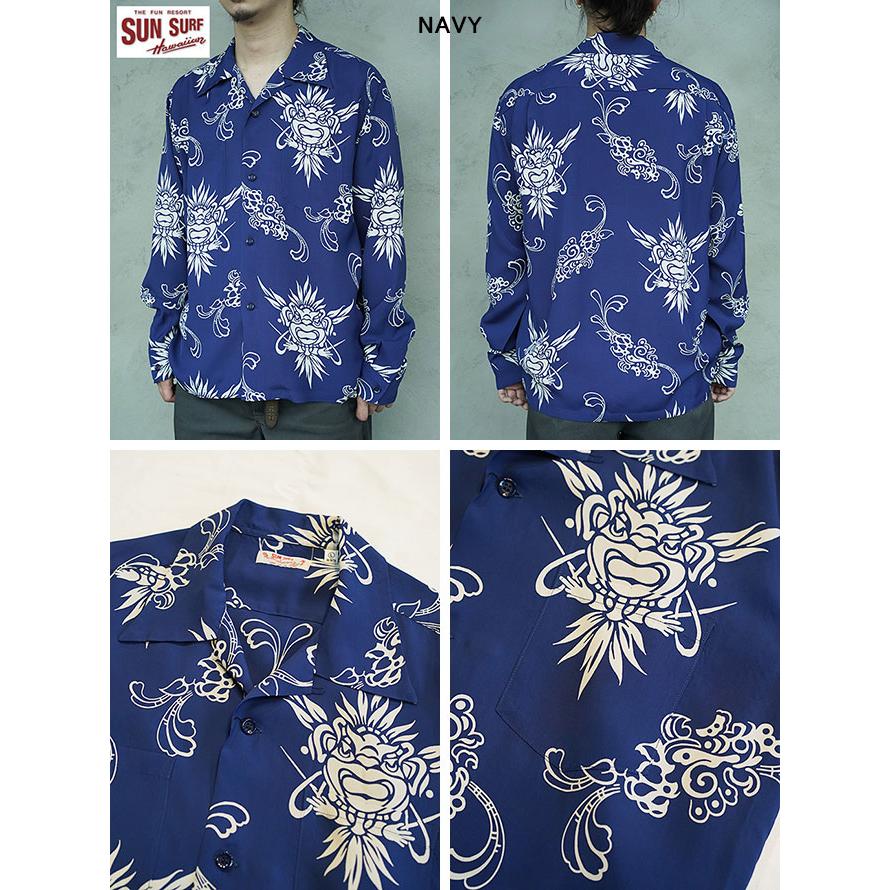 サンサーフ　SUN SURF　SS29601　長袖アロハシャツ　L/S HAWAIIAN SHIRT [ INCARNATION OF GOD ]　ハワイアンシャツ   アメカジ   メンズ | SUN SURF | 01