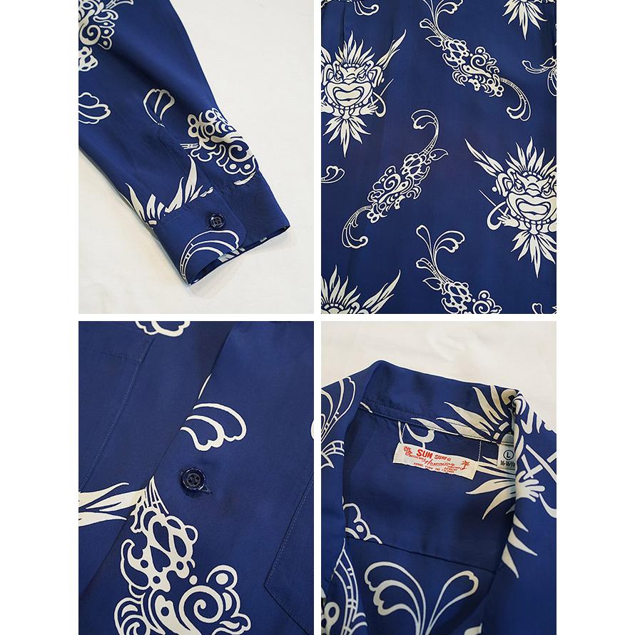 サンサーフ　SUN SURF　SS29601　長袖アロハシャツ　L/S HAWAIIAN SHIRT [ INCARNATION OF GOD ]　ハワイアンシャツ   アメカジ   メンズ | SUN SURF | 02