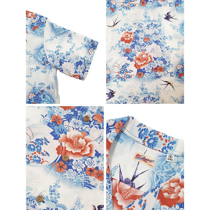 SUN SURF（サンサーフ） 　SS39019　半袖アロハシャツ　S/S HAWAIIAN SHIRT　 SWALLOWS FLY AROUND 　 ハワイアンシャツ   アメカジ   メンズ | SUN SURF | 02