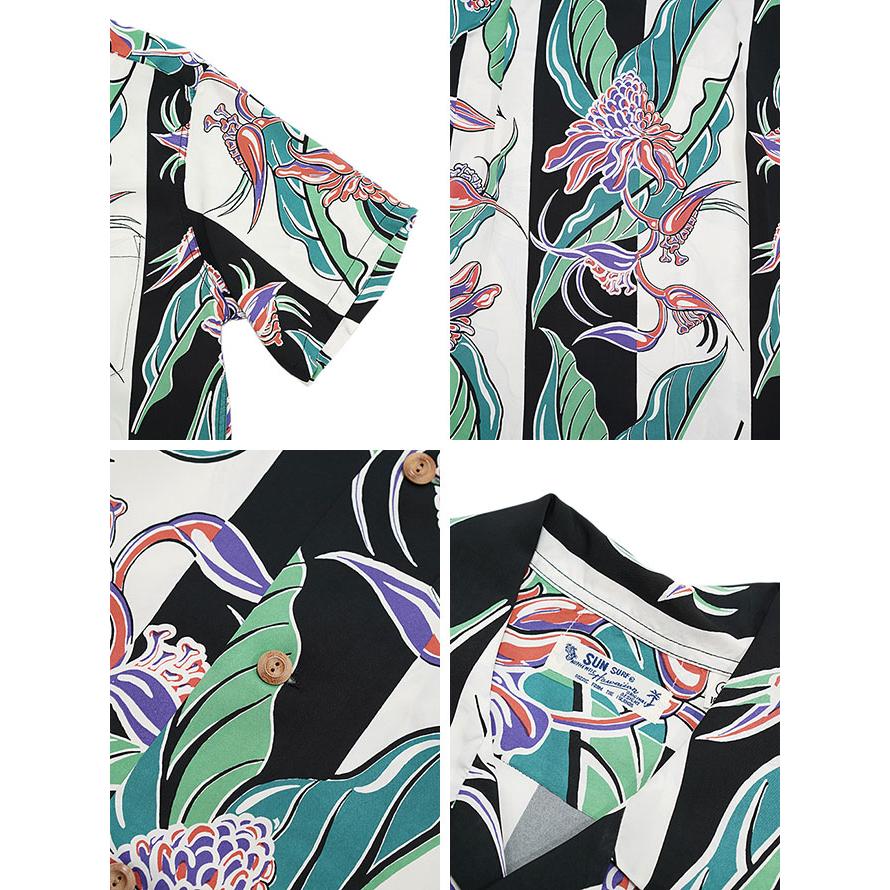 SUN SURF（サンサーフ） 　SS39020 半袖アロハシャツ　S/S HAWAIIAN SHIRT　 TORCH GINGER 　 ハワイアンシャツ   アメカジ   メンズ | SUN SURF | 02