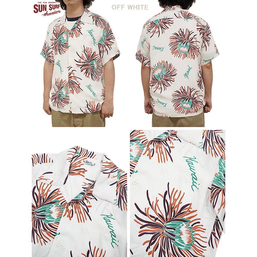SUN SURF（サンサーフ） 　SS39028 半袖アロハシャツ S/S HAWAIIAN SHIRT  ISLAND BLOOM   ハワイアンシャツ   アメカジ   メンズ | SUN SURF | 03